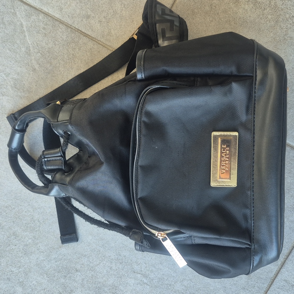 Verace Perfume Black Women's Backpack.